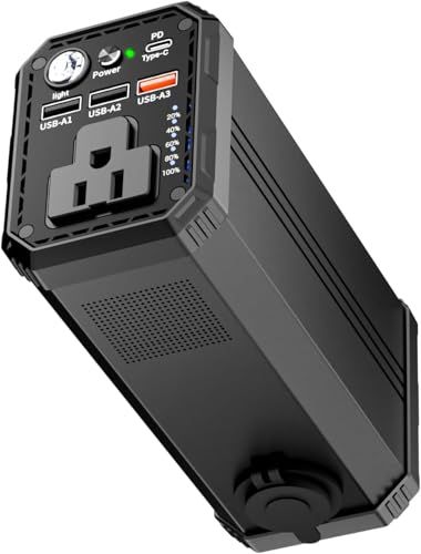 迅速に発送 ポータブル電源 AC出力対応 40500 mAh 146 Wh 大容量 PD 65 W 高輝度LEDライト付き AC DC USB出力 最大6台 急速充電対応 車中泊 緊急 災害時バックアップ用電源 MacBook ノートパソコン P 9