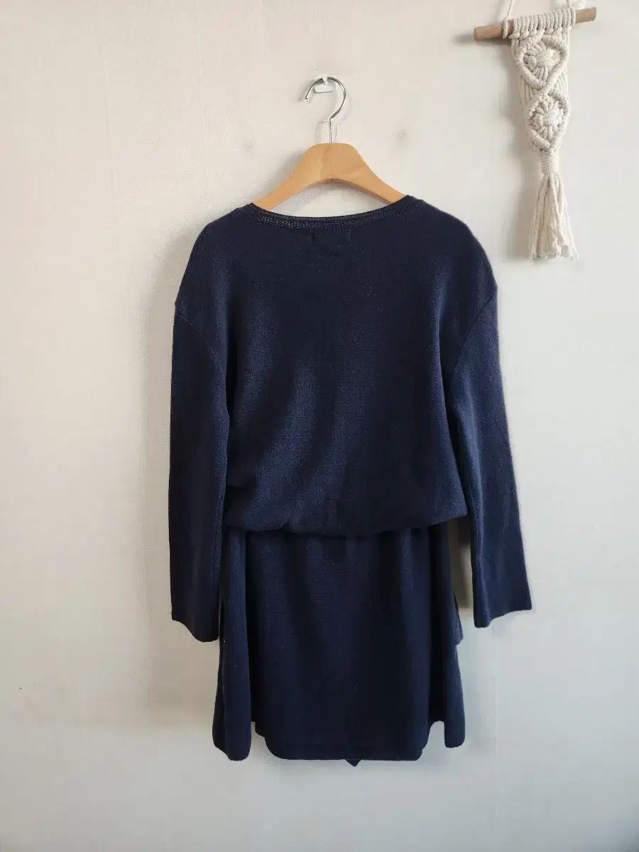 ウエスト紐 ニット