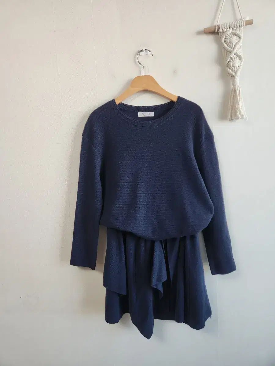 SJSJ ウエスト紐 ニット ONE PIECE 90 55 66