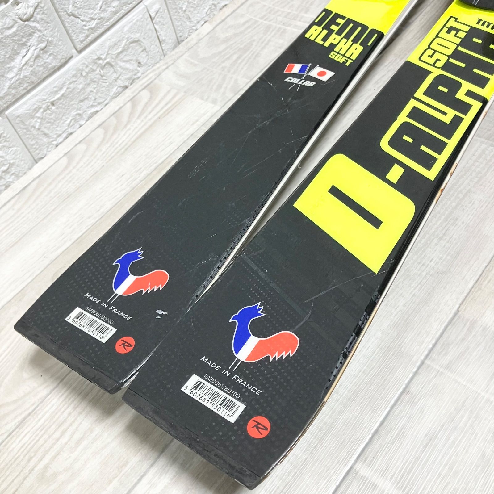 ロシニョール(ROSSIGNOL) デモアルファ ソフト スキー板 167cm DEMO