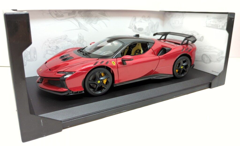 BBURAGO 1 18 Ferrari SF 90 XX Stradale Red