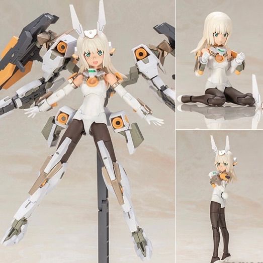 コトブキヤ フレームアームズ ガール03 Blu ray プラモデルキット アニメ版バーゼラルド付 クリアファイル付