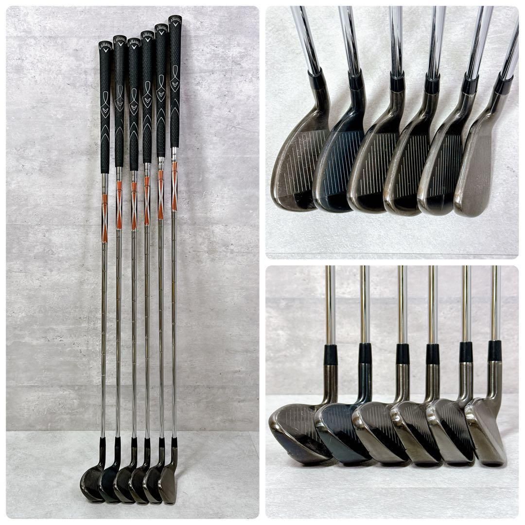 Callaway X-24 HOT キャロウェイ X24HOT アイアンセット 6本 スチール
