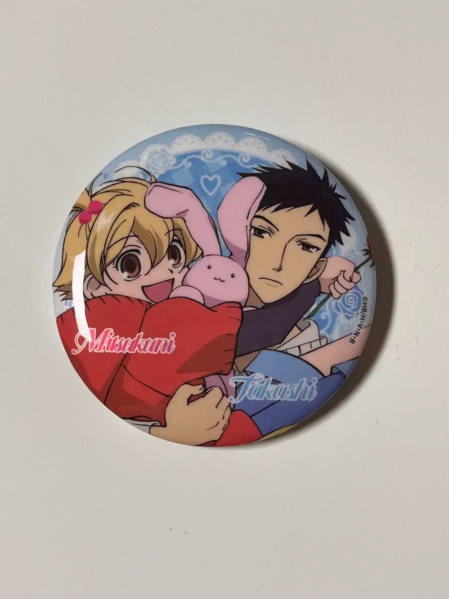 お蘭高校ホスト部 ミツクニ タカシ 缶バッジ