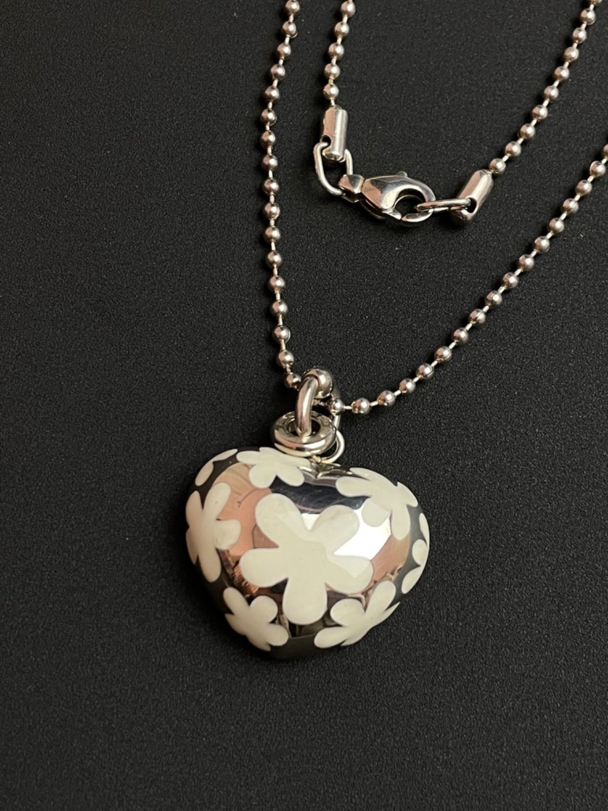 FolliFollie フォリフォリ　フラワー　ネックレス　ブレスレット　セット 美品】Folli Follie フォリフォリ ハート＆フラワー ネックレス - メルカリ