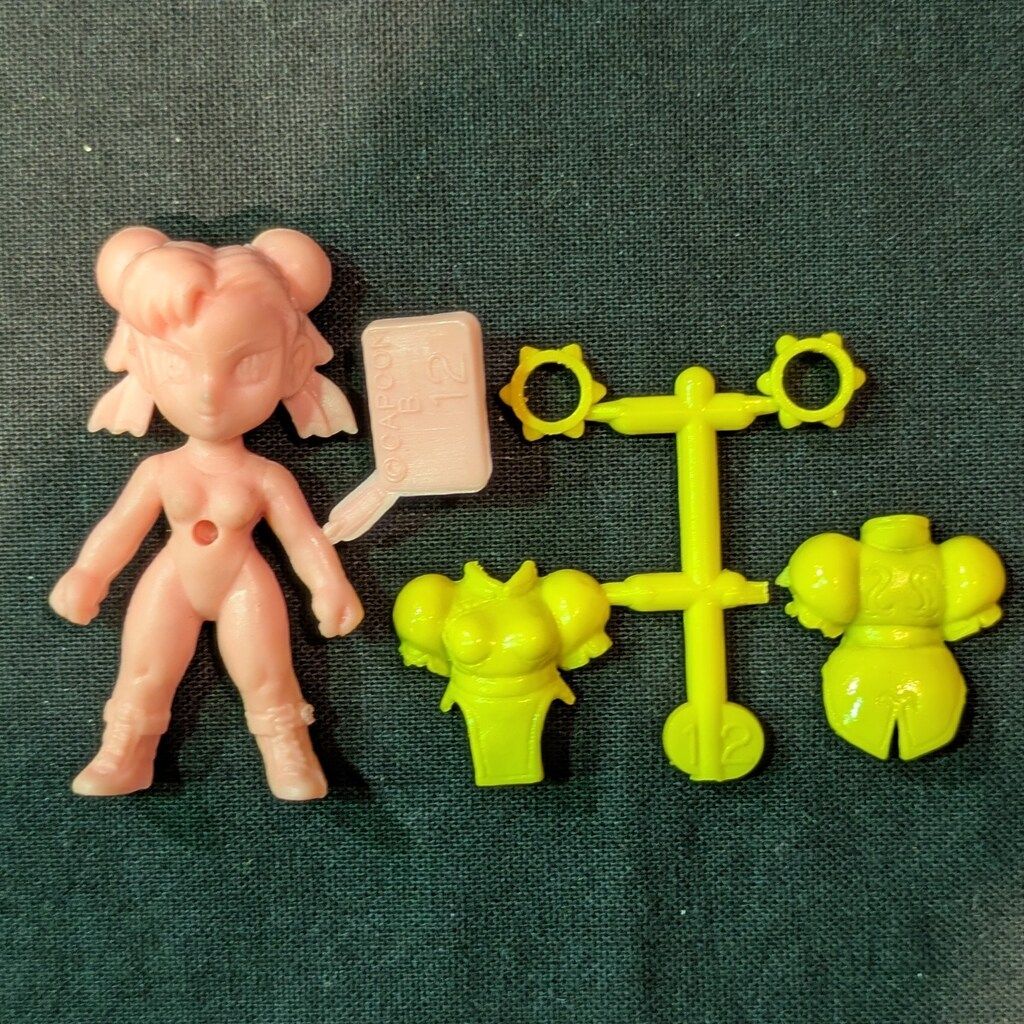 バンダイ ディフォルメアクションクロス クロスタイプ 春麗 肌色