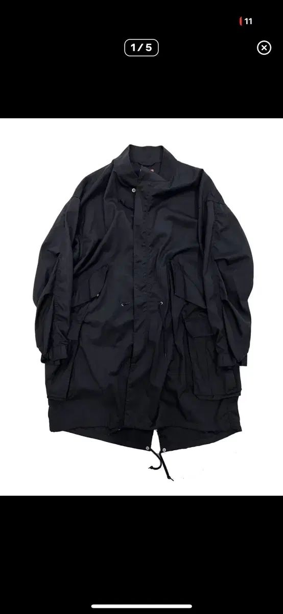 ビームス フィッシュテールパーカー ダークネイビー