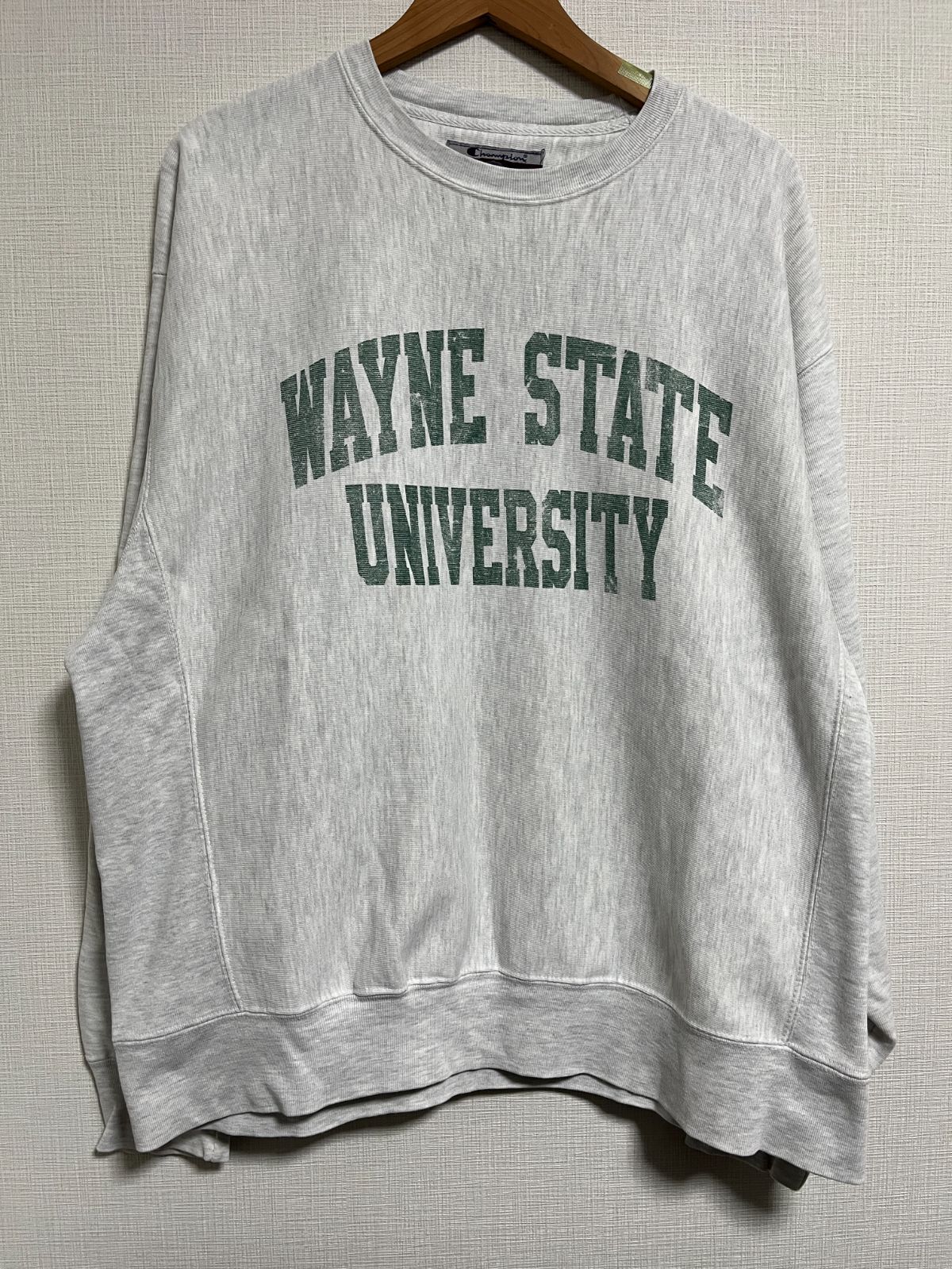リバースウィーブ 00年代 WAYNE STATE UNIVERSITY L Champion スウェット