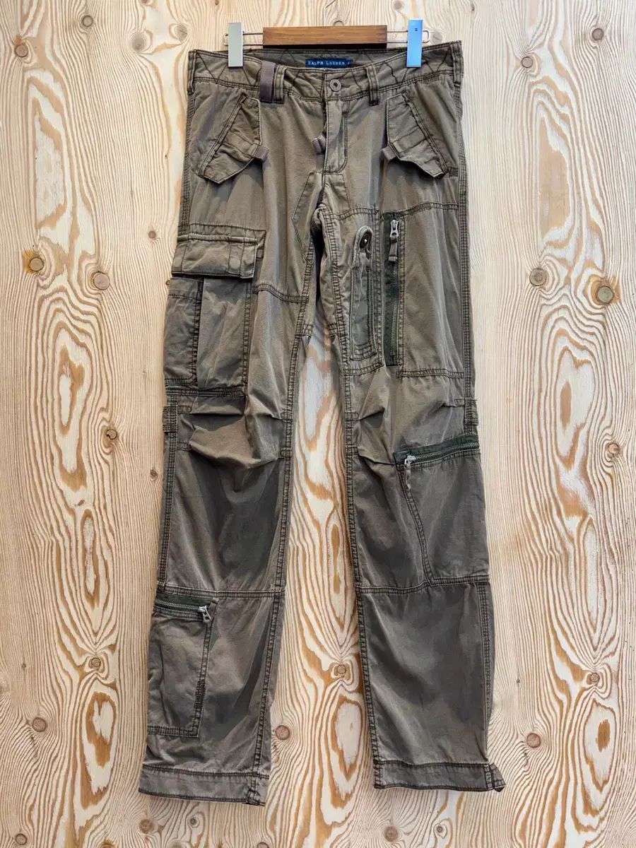 ポロラルフローレン スティッチ マルチ ポケット カーゴパンツ