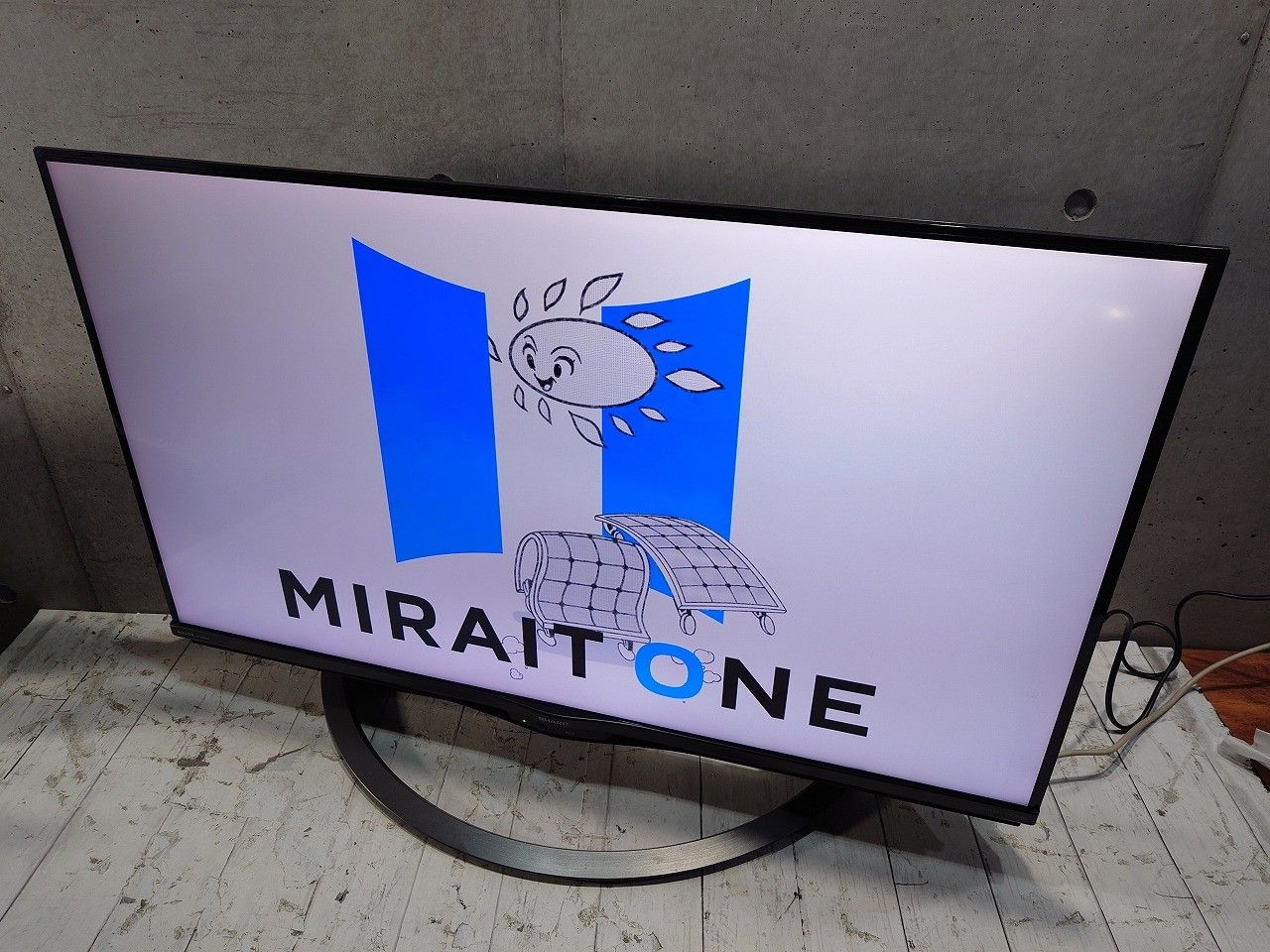 状態良好 SHARP シャープ 40 V型 4 K 液晶テレビ AQUOS T C AJ 1