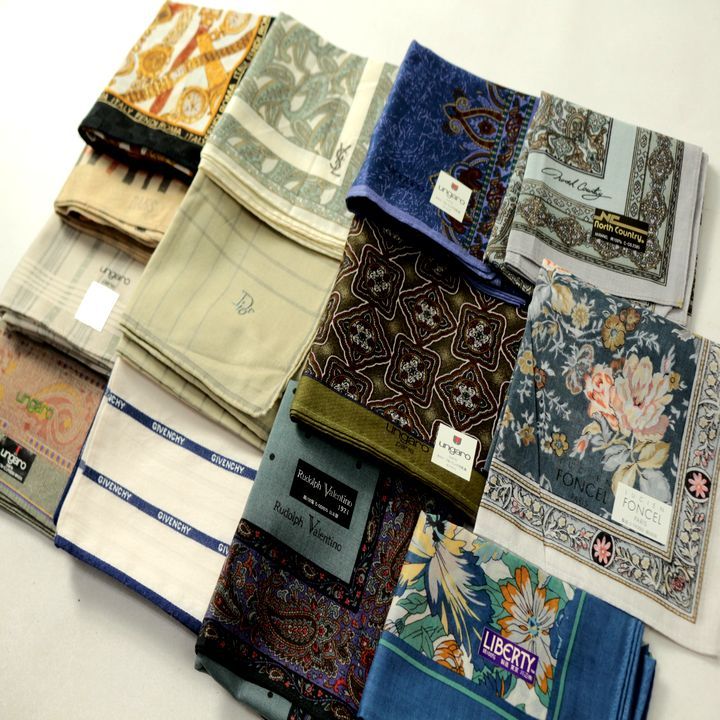 ディオール ジバンシー コーチ他 ハンカチセット 以上 ♥有 ブランド まとめて 大量 メンズ レディース