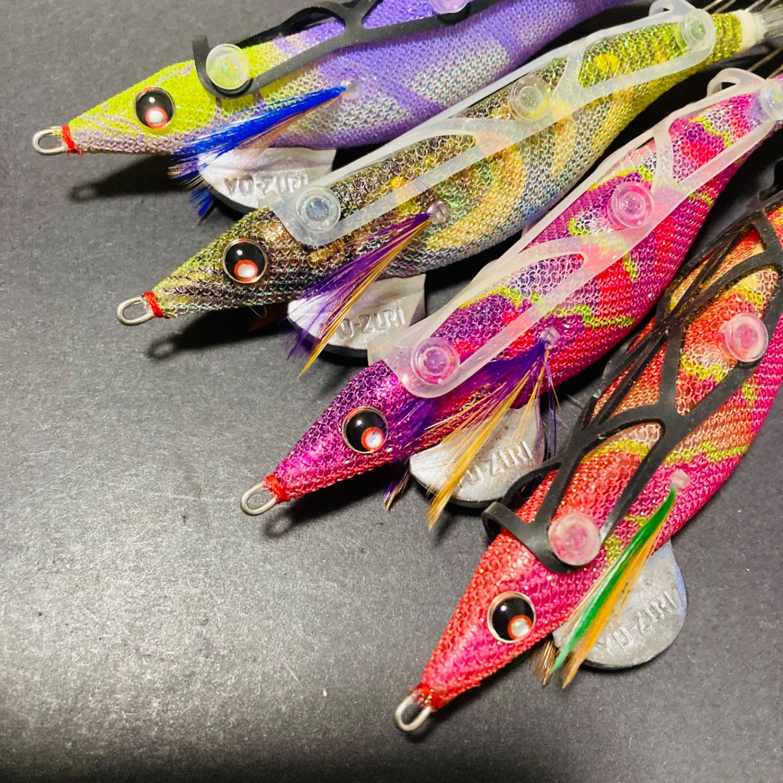 エギ、ワームセット キーストン 3.5号 早福型 邪道編 V0 V1 V2 V3 エサ巻エギ 餌巻エギ