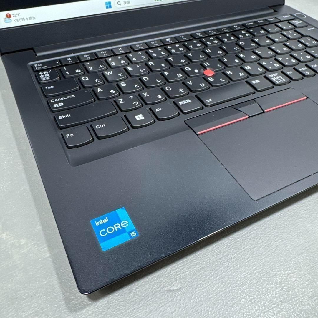  高性能 Thinkpad E 14 Gen 2☘11世代i 5 NVMe 512 GB Windowsノート本体 ノートPC