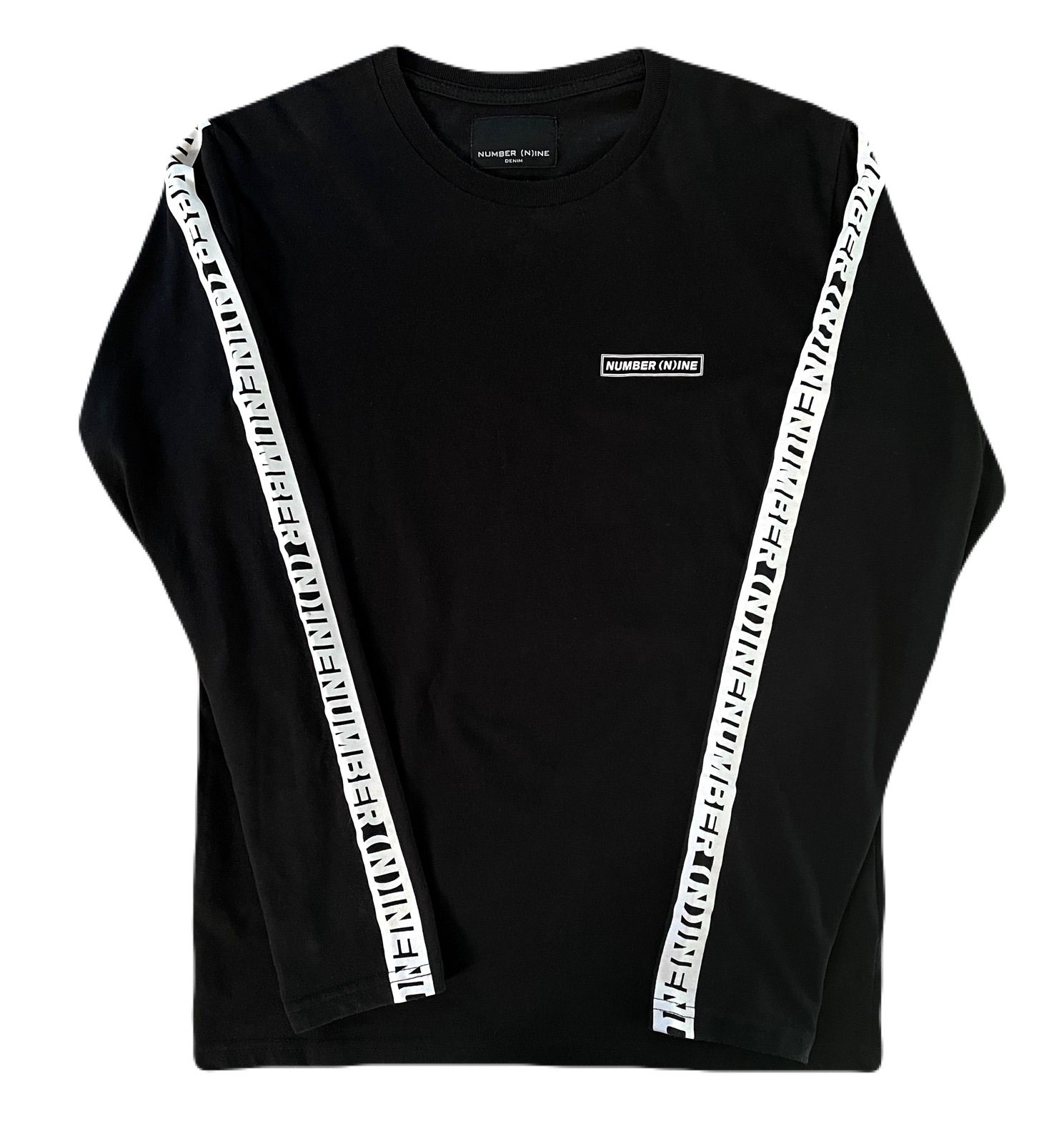 NUMBER (N)INE ナンバーナイン ロングスリーブ ロンT ブラック サイズ