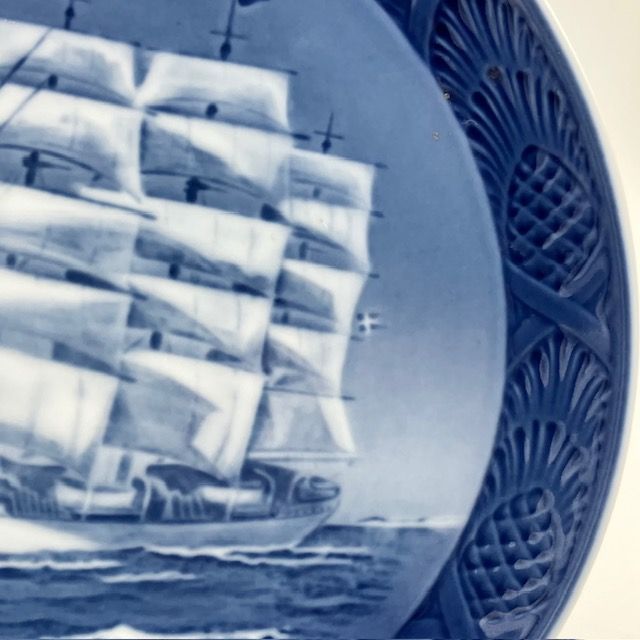 ロイヤルコペンハーゲン イヤープレート 1961年 「Training Ship