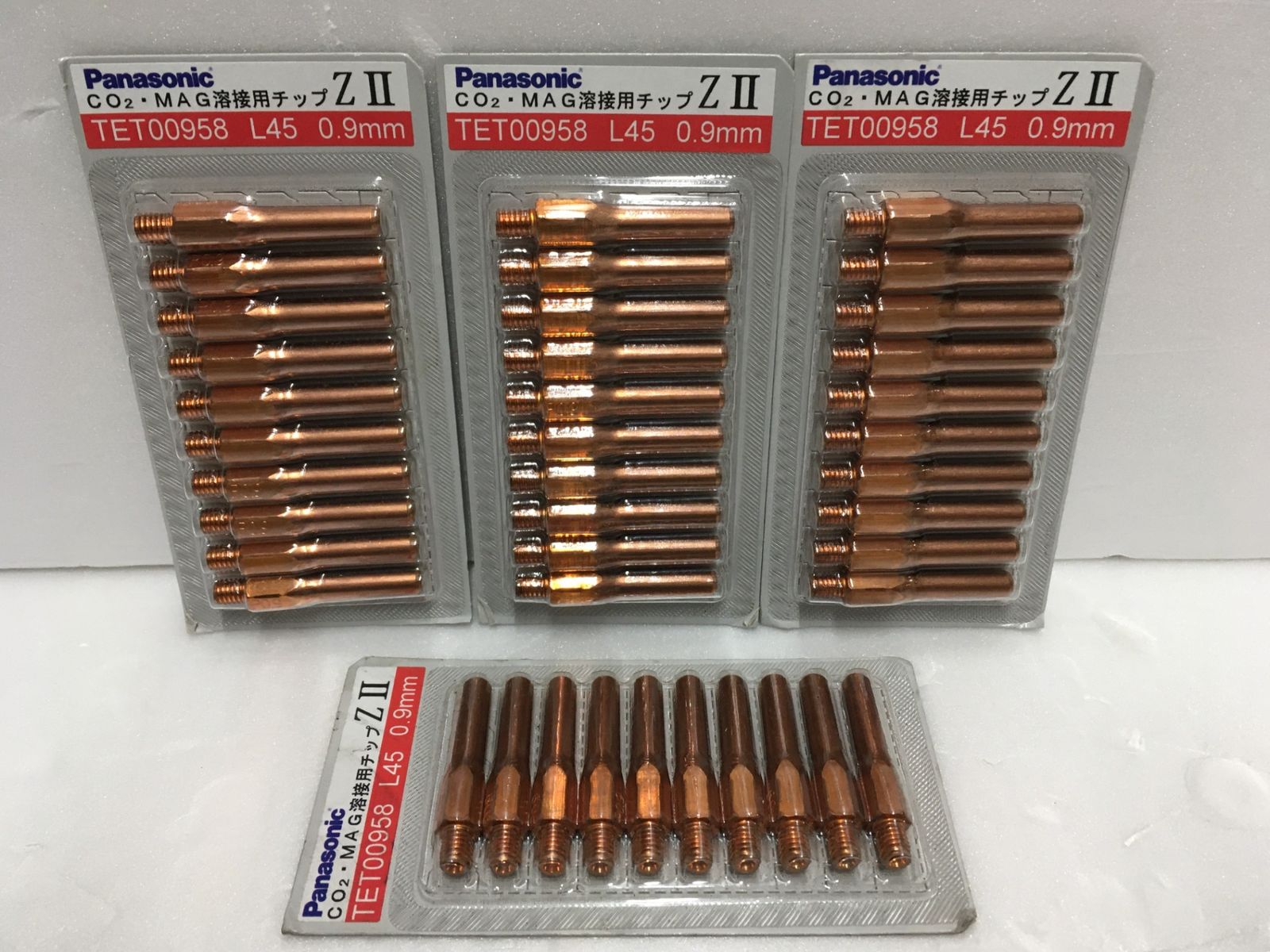 Panasonic CO 2 MAG溶接用チップ 3種類セット 長期保管 品 囗G