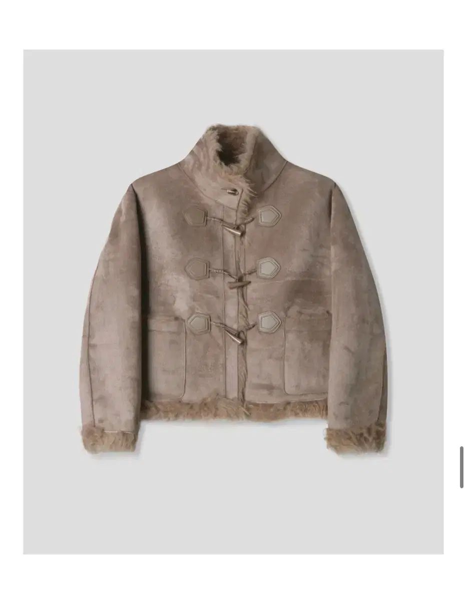 ス르ビ selever リバーシブル ムートン ファージャケット