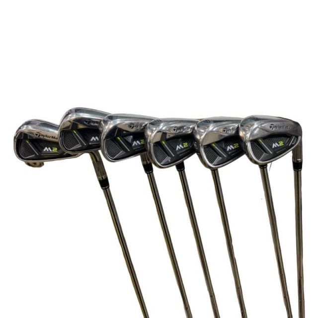 中古】 テーラーメイド M2(2017) 6S アイアンセット IR RE-AX 90 STEEL