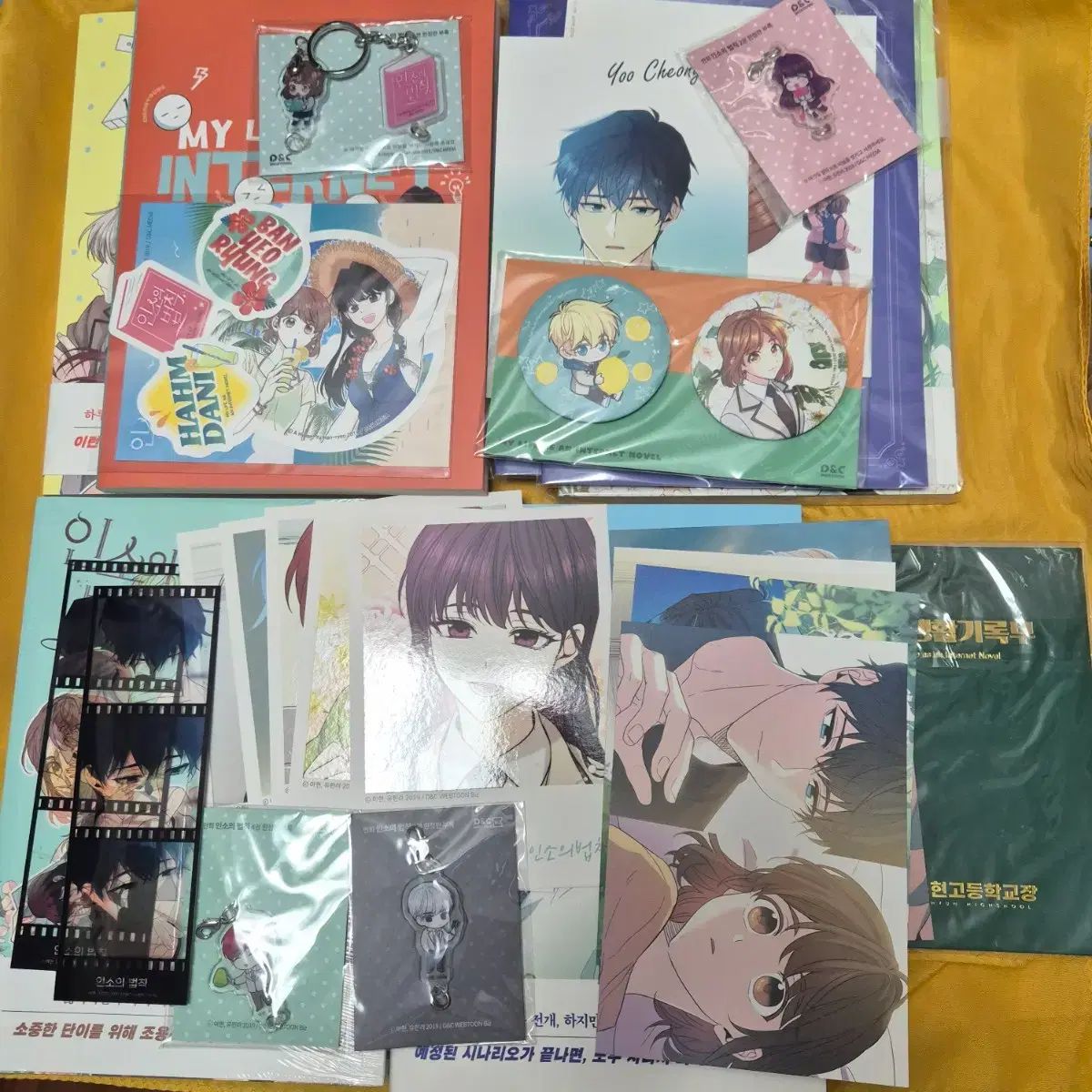 ネット小説の法則 漫画 小説 外伝 モデル 1234 セット 設定集 해가림 初回版 付録