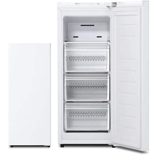 山善 冷凍庫 スリム 右開き 70 L YF SFU W ホワイト 一人暮らし 小型 幅35 6 cm ファン式 自動霜取り 省エネ 家庭用 静音 m