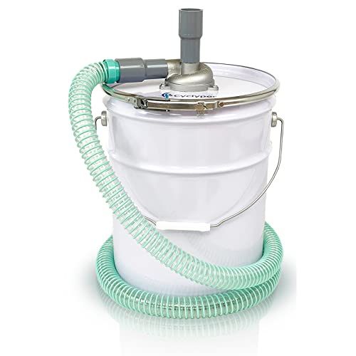 Cyclyper サイクリーパー 3型 粉塵対応 サイクロン集塵機 DIY アルミ 高分離率 木工 小型 強化ペール缶 業務用 25 mm口径 20 L缶 m