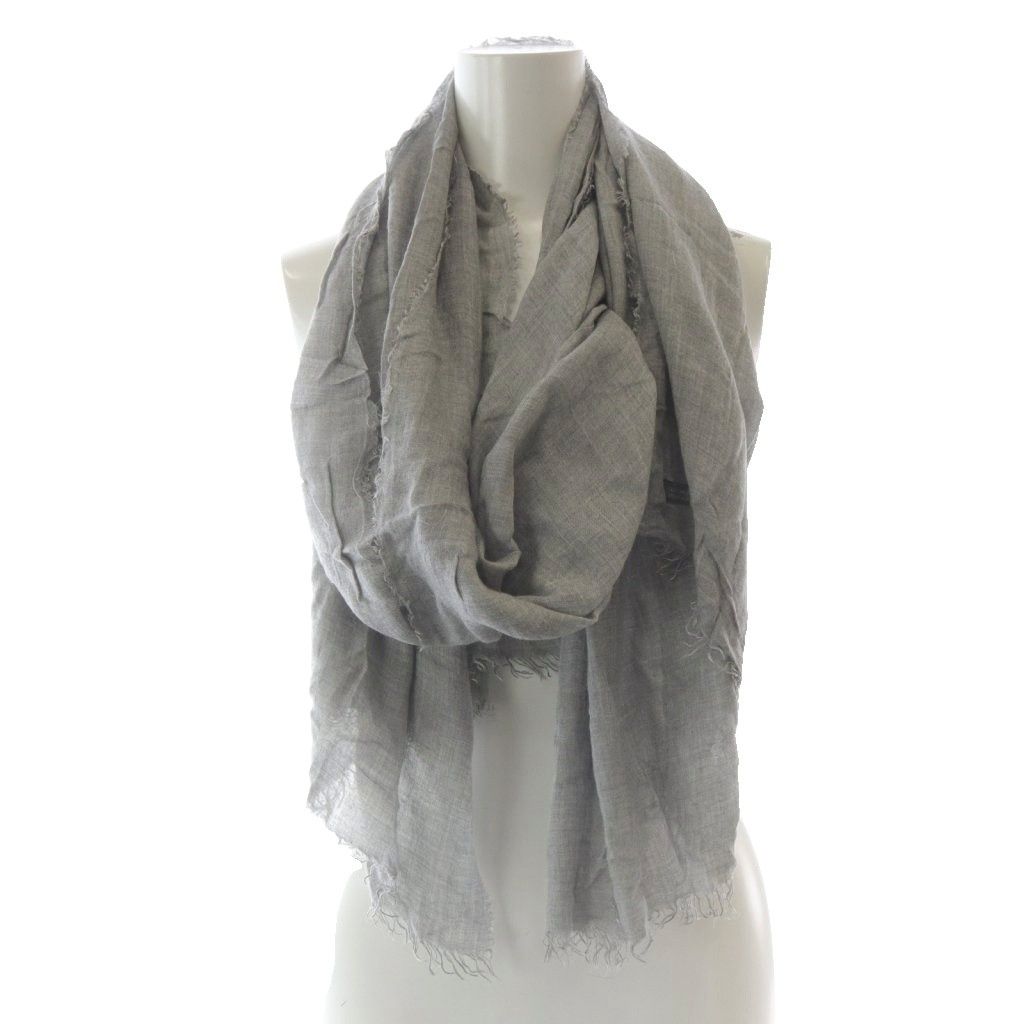 ファリエロサルティ Faliero Sarti カシミヤ混 ストール グレー - メルカリ