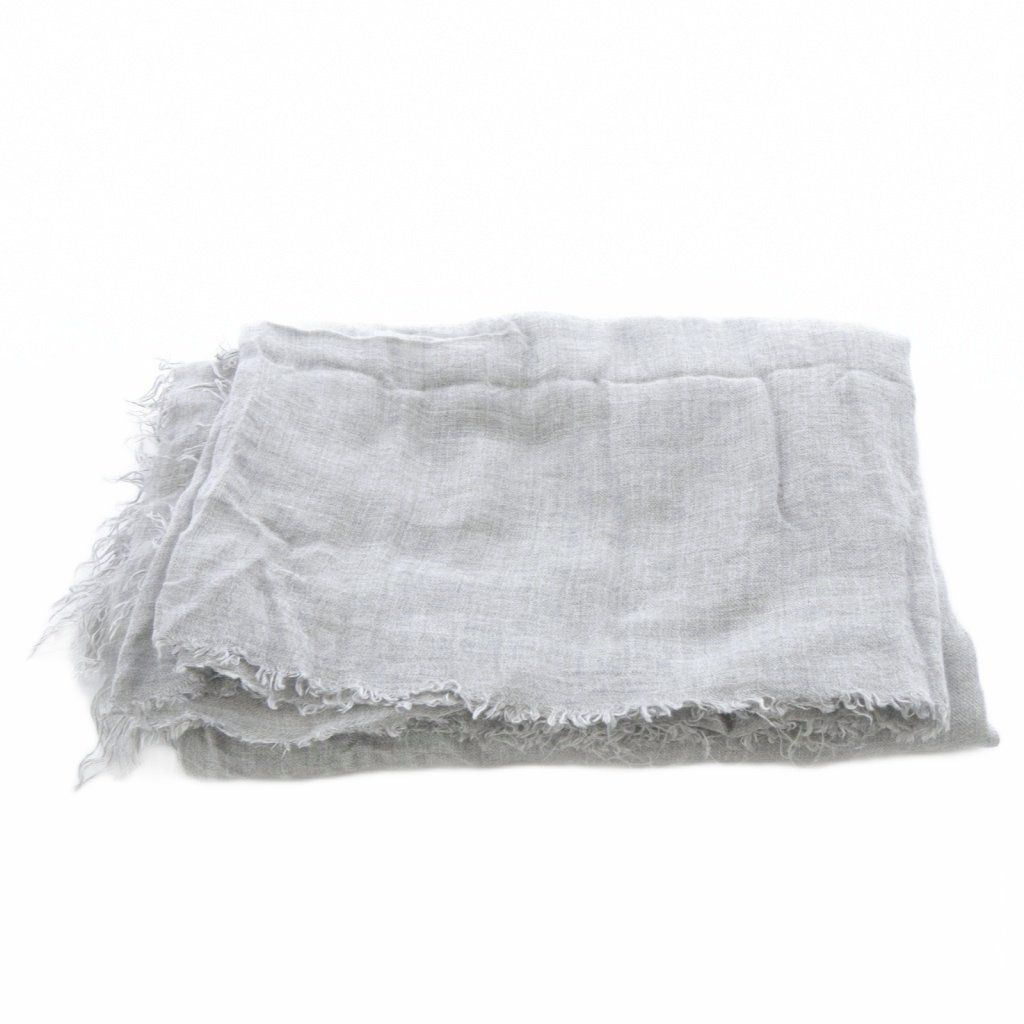 ファリエロサルティ Faliero Sarti カシミヤ混 ストール グレー - メルカリ