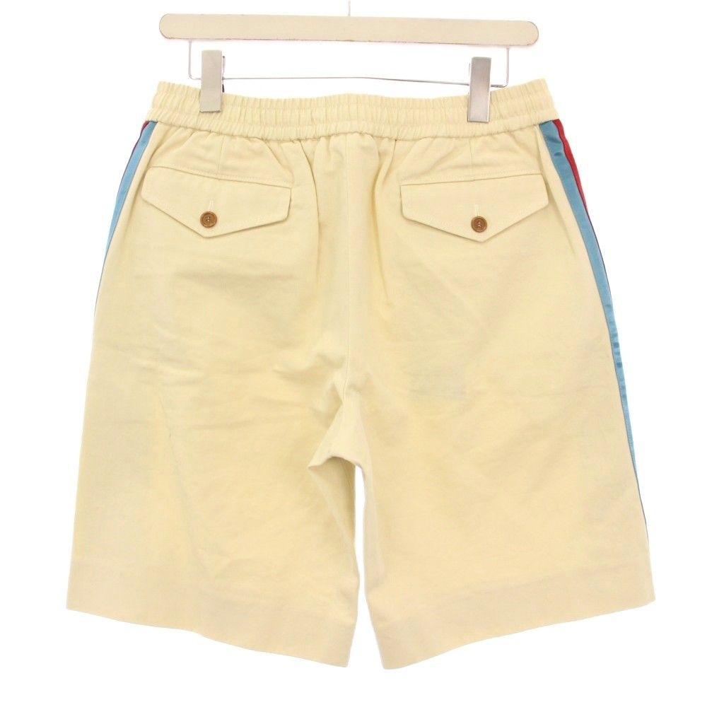 グッチ GUCCI SIDE LINE SHORT PANTS サイドライン ショートパンツ イージー 44 ベージュ 575322 KH