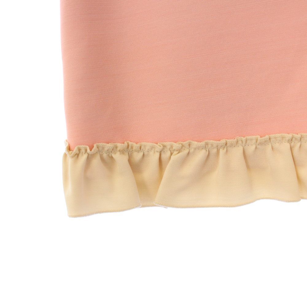 グッチ GUCCI タイトスカート ひざ丈 フリル ピンク 38453896 /KH  