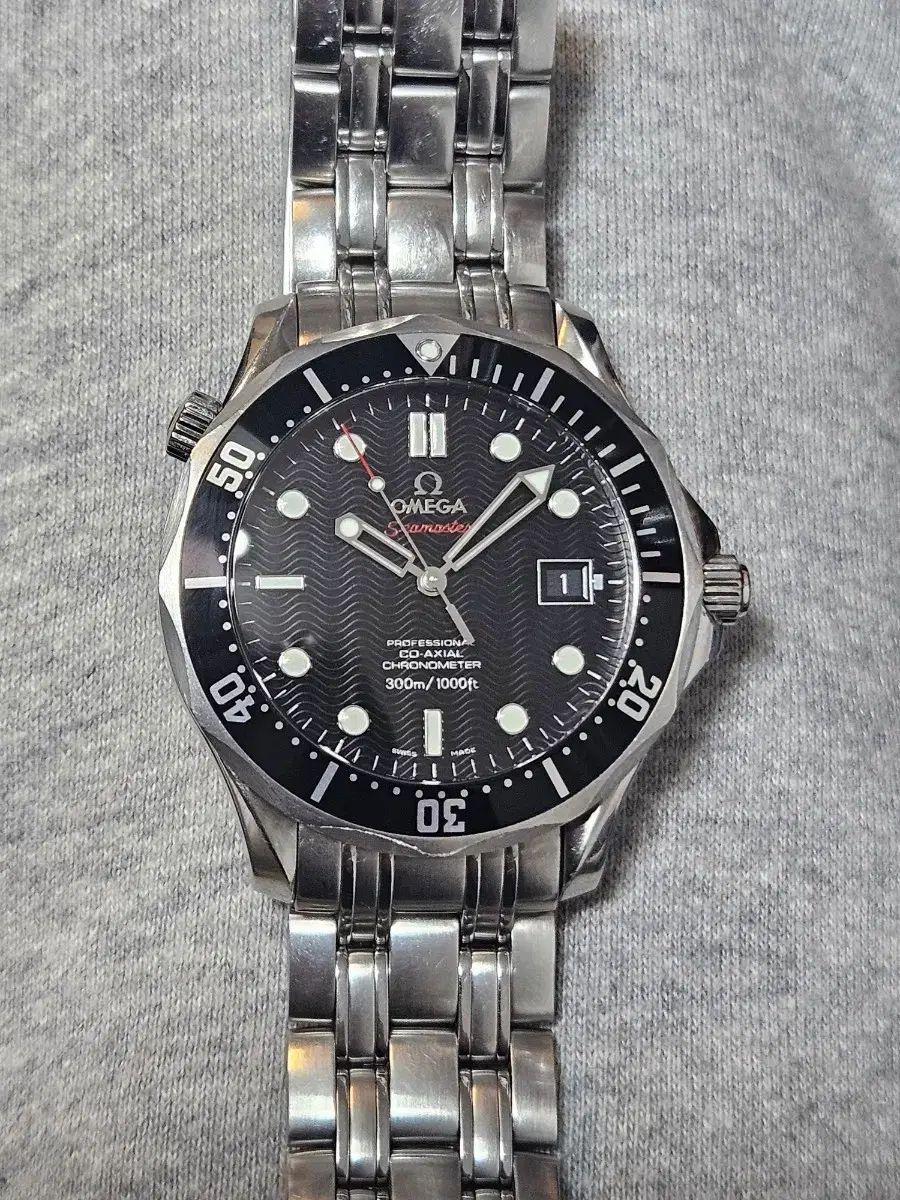オメガ シーマスター 300 2世代 黒 판 オートマチック