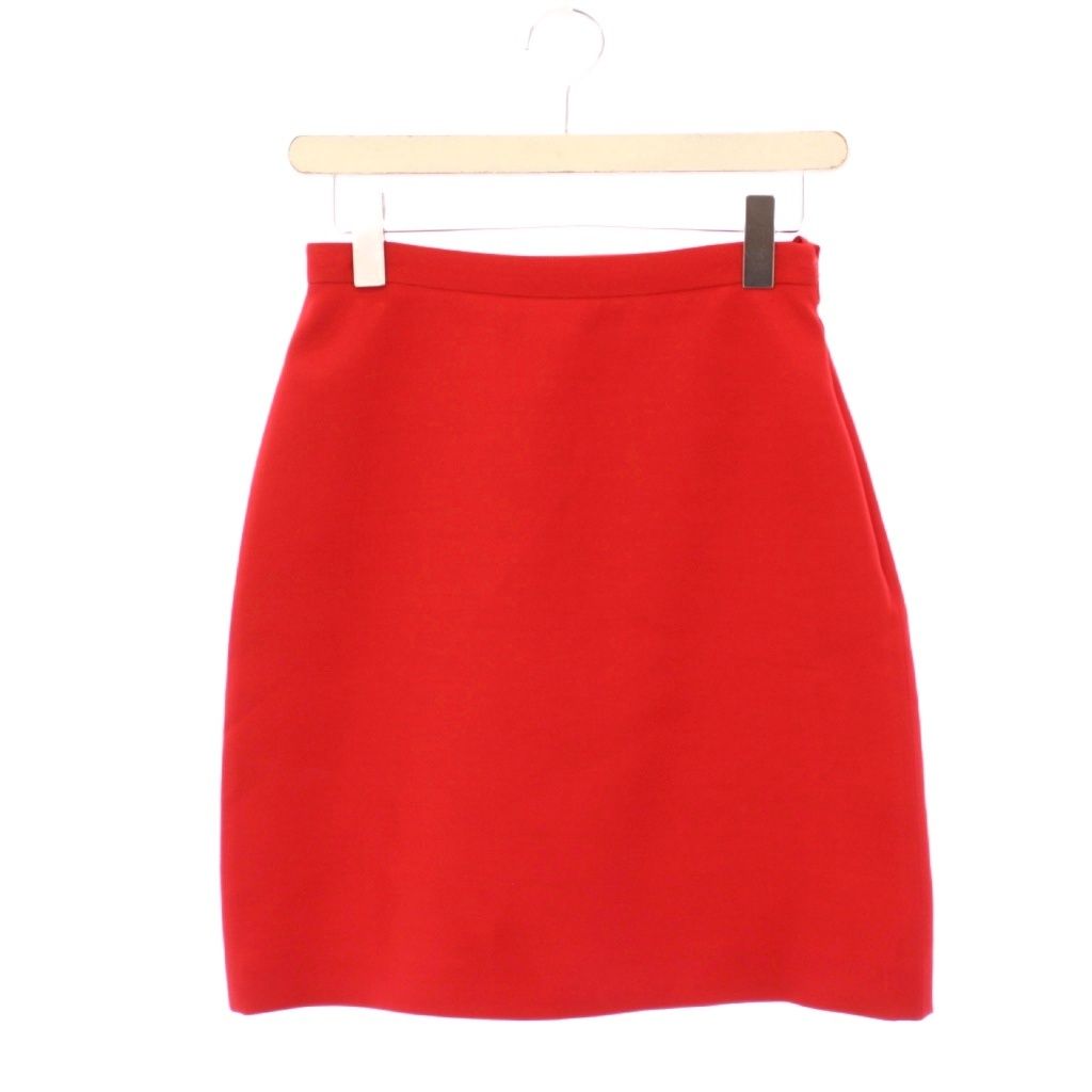 グッチ GUCCI タイトスカート ひざ丈 38 赤 619479 KH