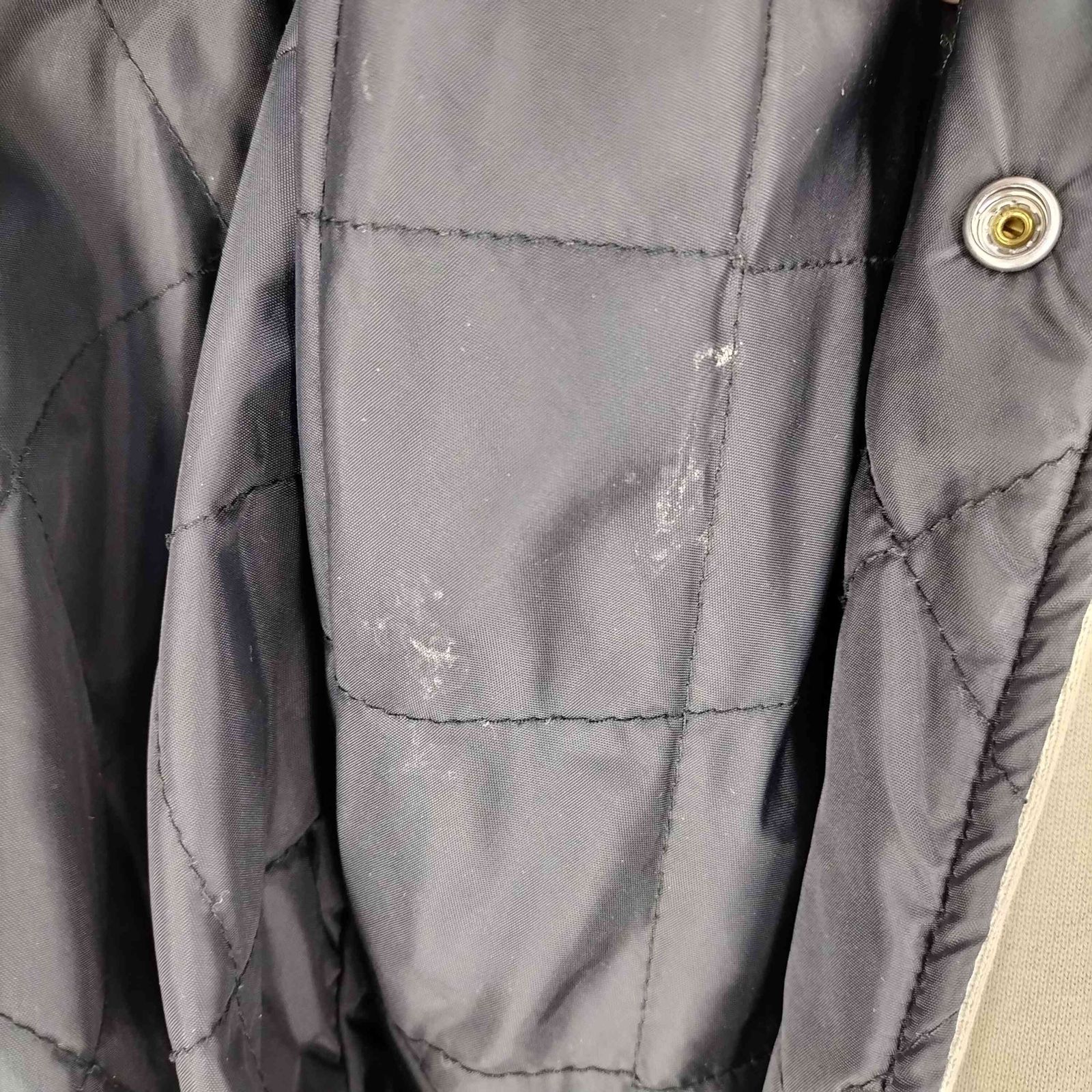 ひー✨90s AVIREX リバーシブルスタジャン キルティング アヴィレックス AVIREX ロゴ刺繍 リバーシブル キルティング