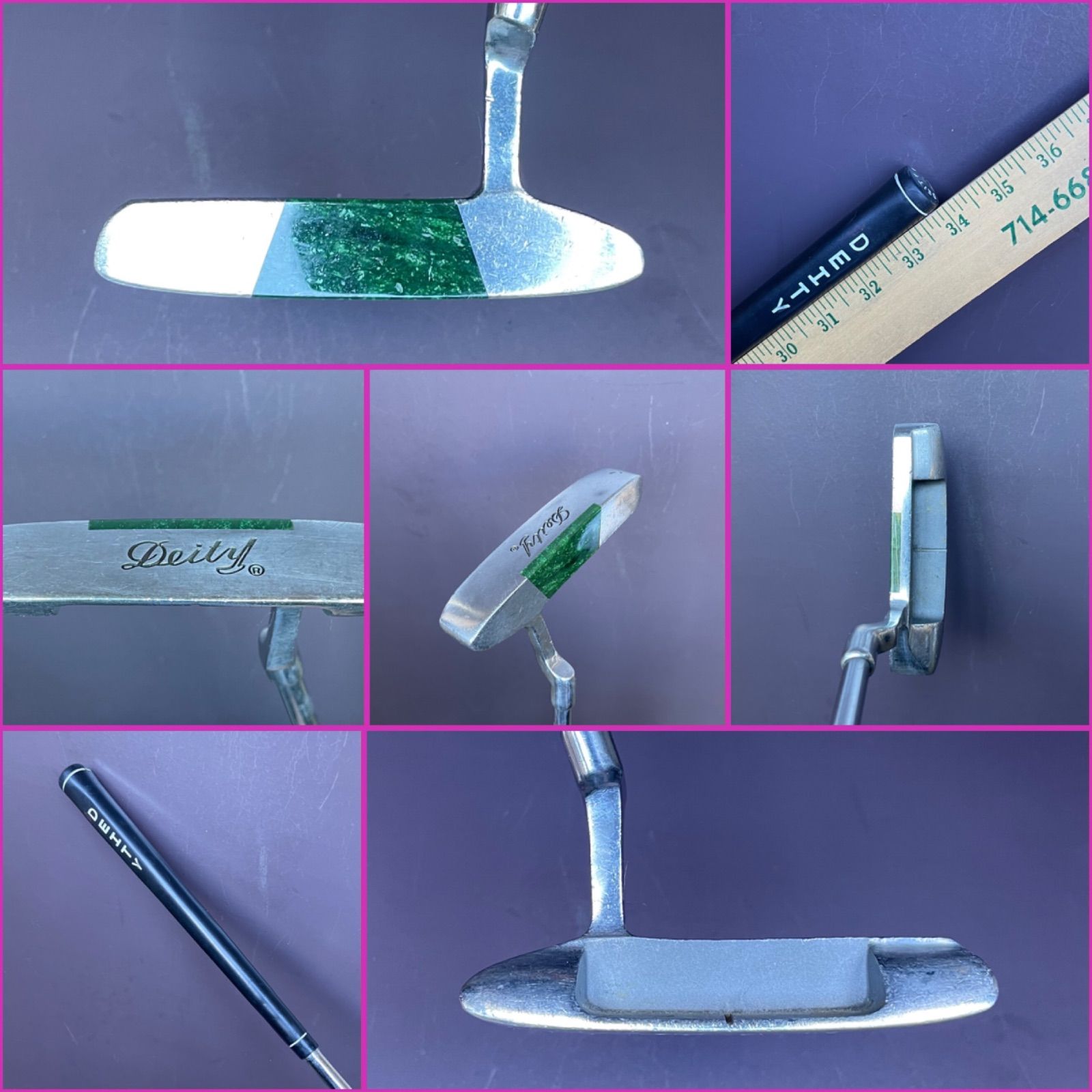 お年玉 57 0401 025 翡翠 パター み 翡翠パター Deity 34インチ