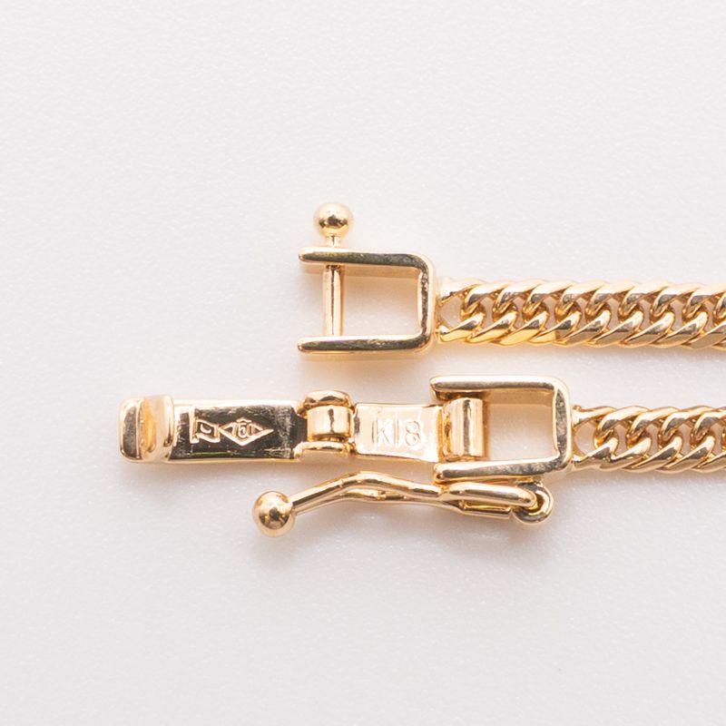  仕上げ K 18 18金 喜平ネックレス 6面カットダブル 50 cm 10 1 g 造幣局刻印あり ホールマーク ネックレス アクセサリー