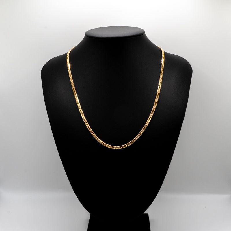 仕上げ K 18 18金 喜平ネックレス 6面カットダブル 50 cm 20 1 g 造幣局刻印あり ホールマーク