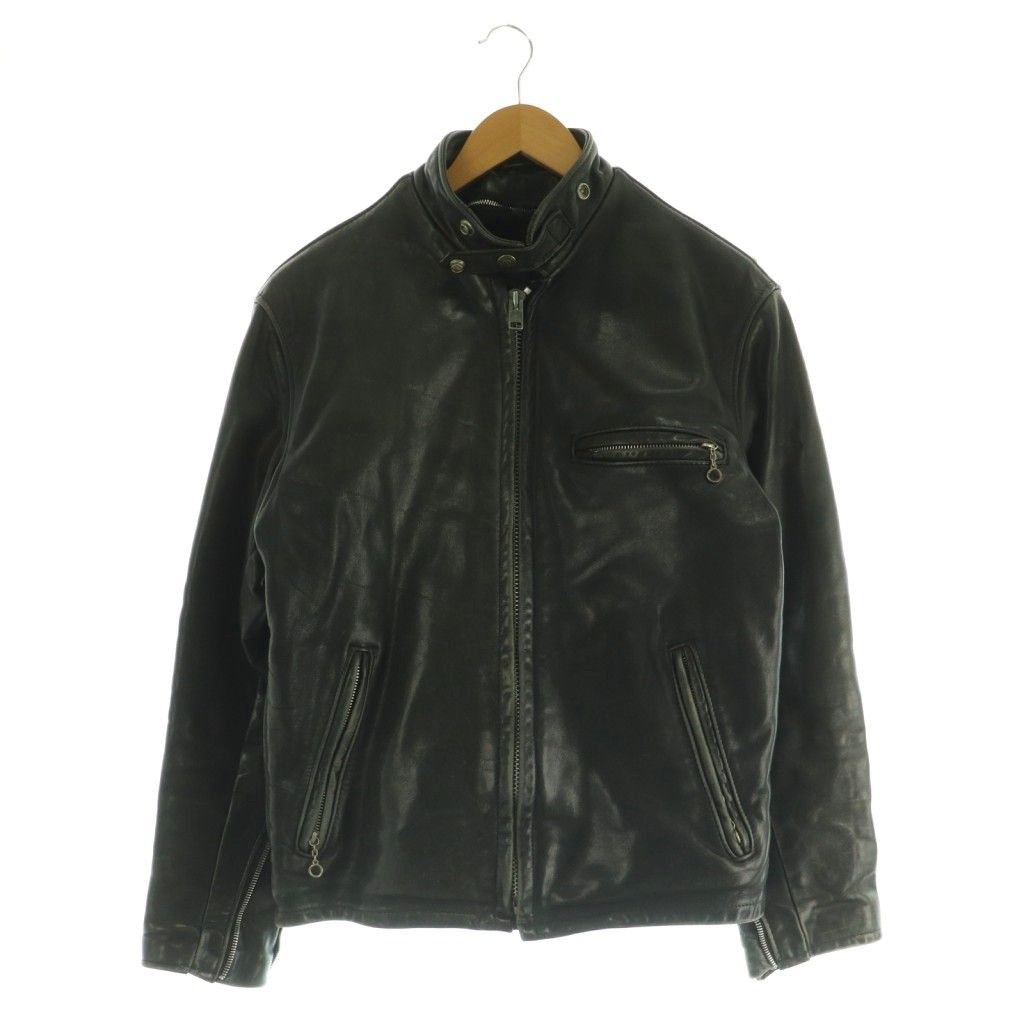 ショット SCHOTT ボアライナー付 アメリカ製 シングルライダース