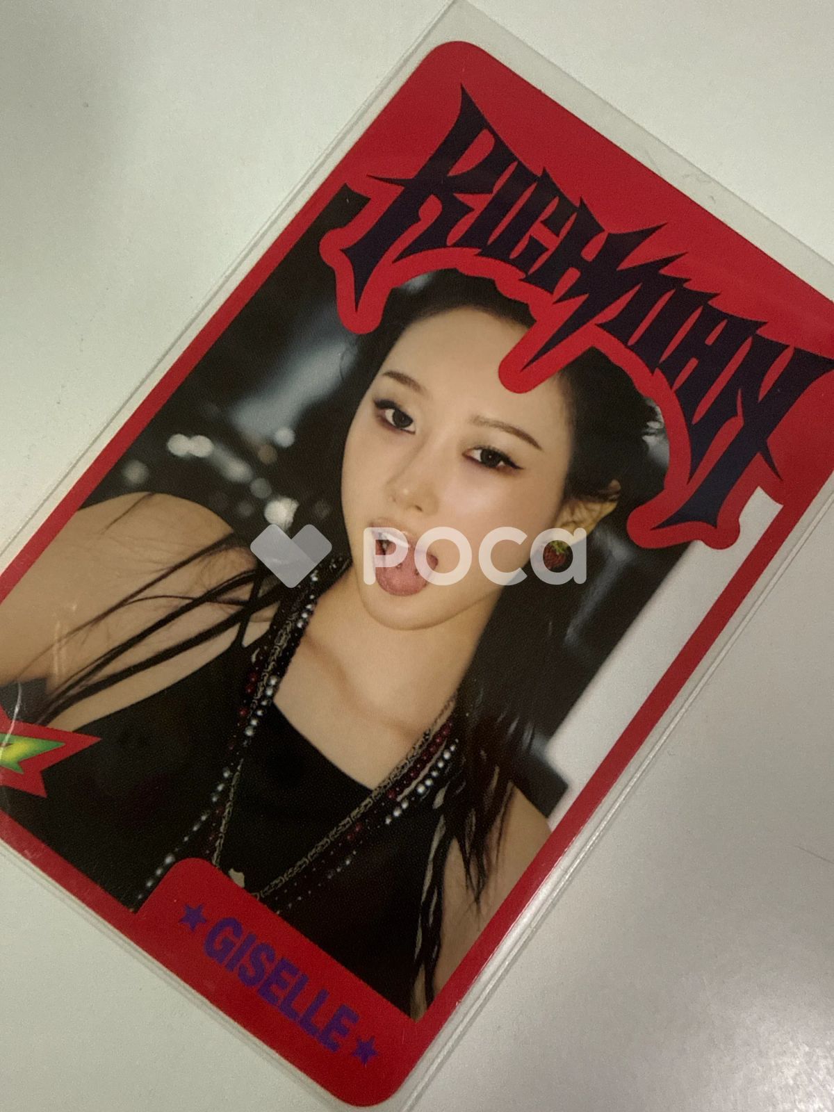 aespa ジゼル aespa WEEK #RichMan ポップアップ ランダム