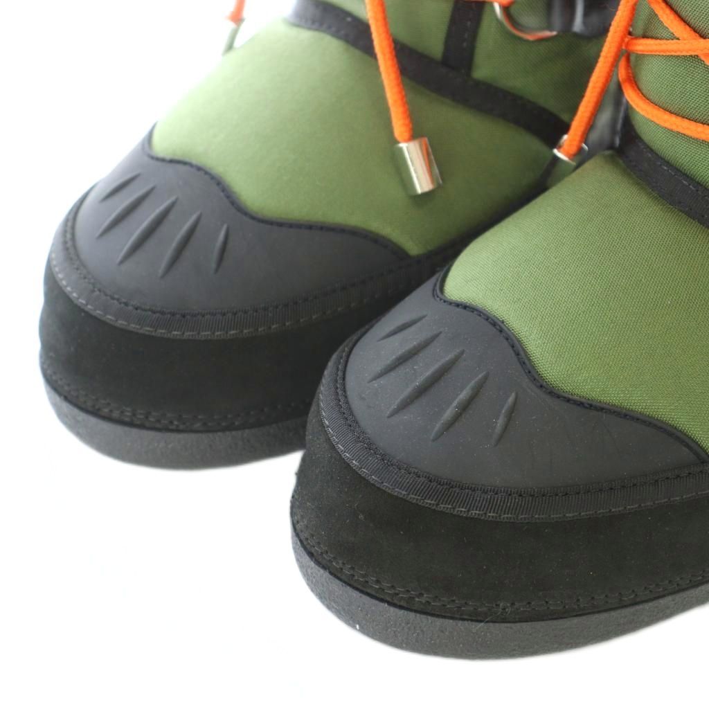  ディースクエアード スノーブーツ 41 42 43 25 5 cm 26 27 OLIVE オリーブ レースアップ RI OS ブーツ 革靴 靴