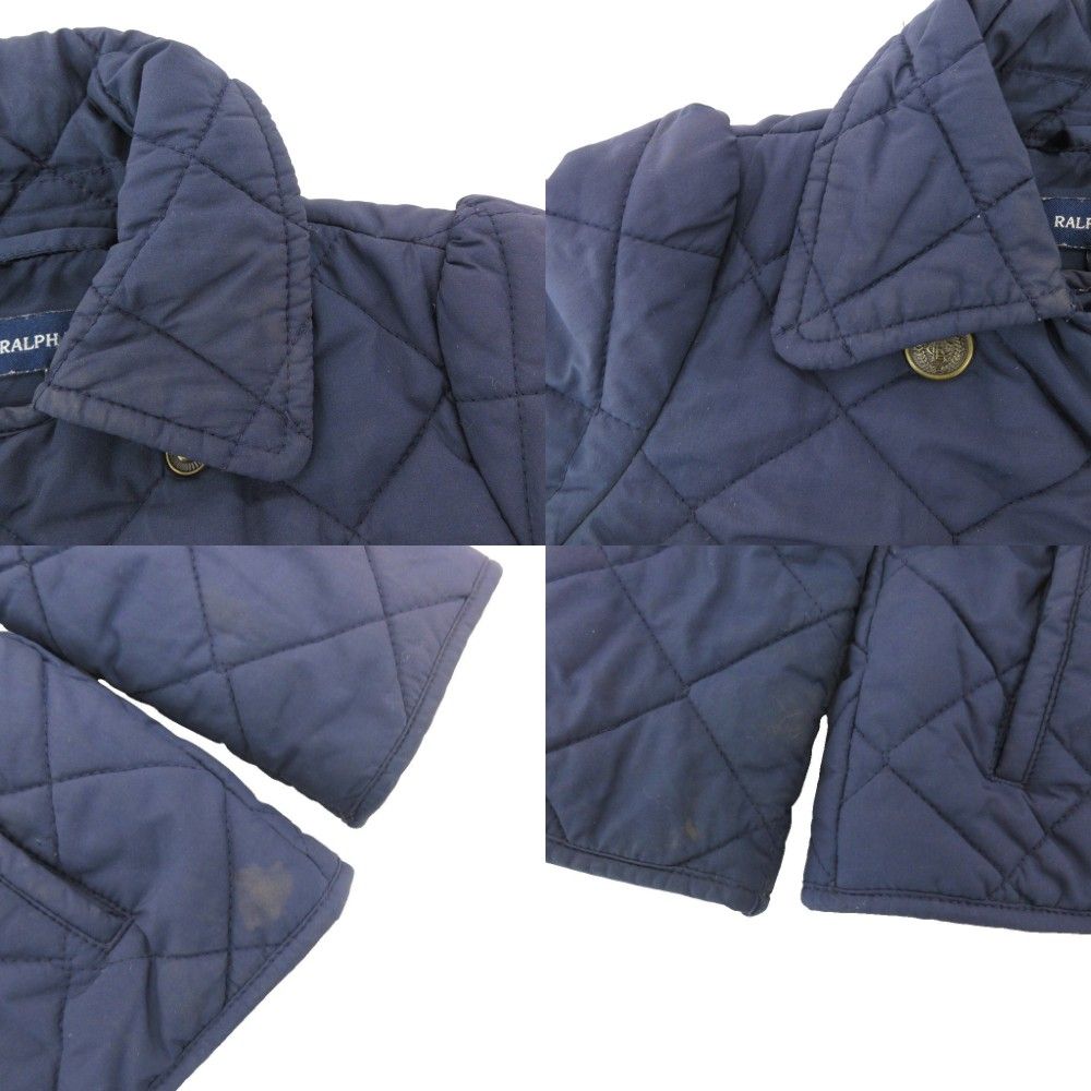 ラルフローレン RALPH LAUREN キルティングコート ダブルブレスト 中綿