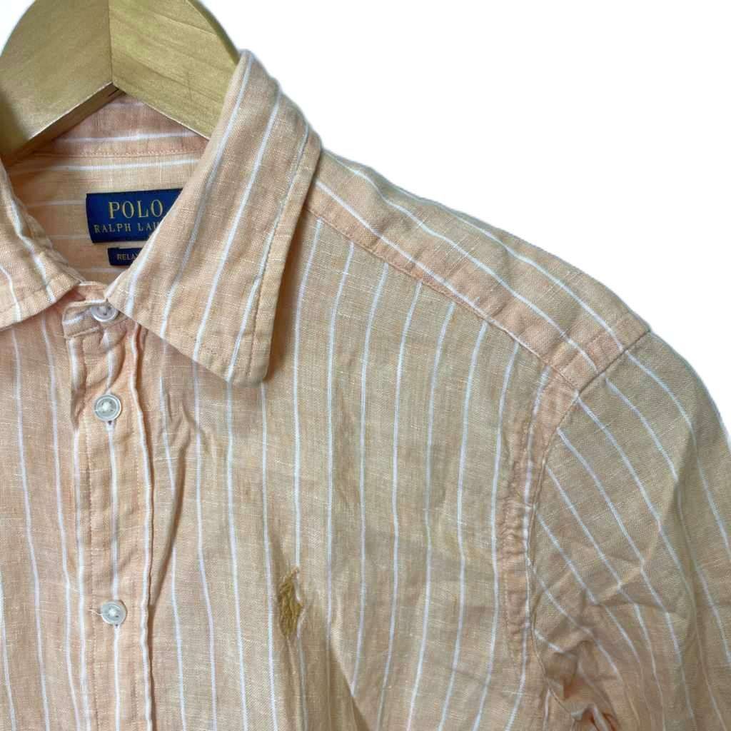 ポロ ラルフローレン POLO RALPH LAUREN リネン ストライプシャツ
