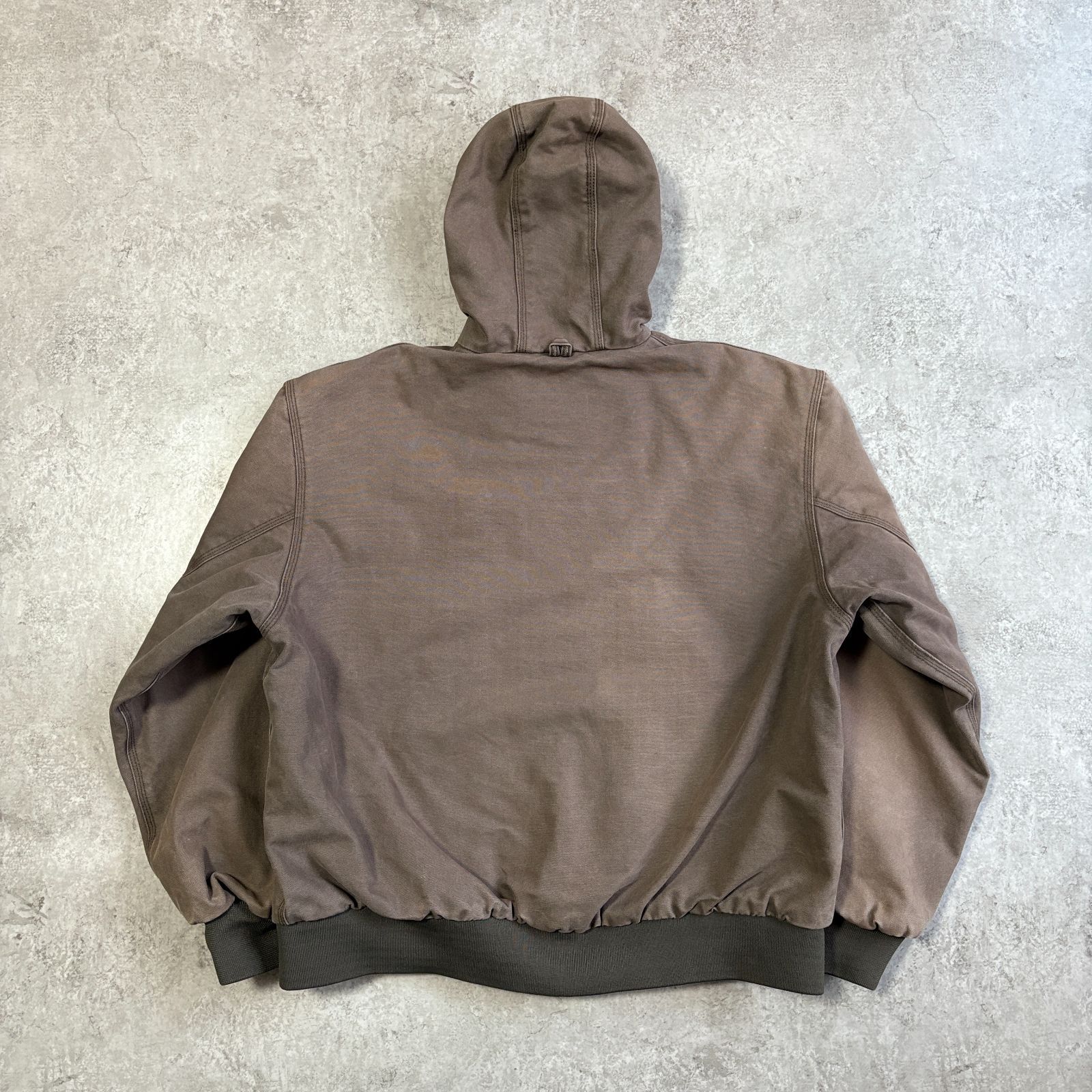 00s red head アクティブジャケット　ダック　フェード　ブラウン 00s Bass Pro Shops RED HEAD Duck Hooded Jacket バスプロショップス