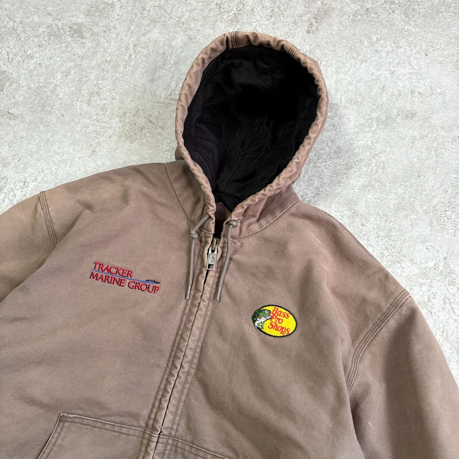 00 s Bass Pro Shops RED HEAD Duck Hooded Jacket バスプロショップス レッドヘッド ダックジャケット フード アクティブジャケット