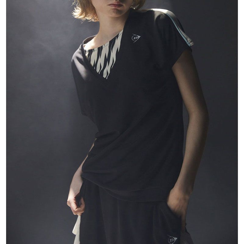 DUNLOP ダンロップ GAME SHIRT テニス ゲームシャツウィメンズ
