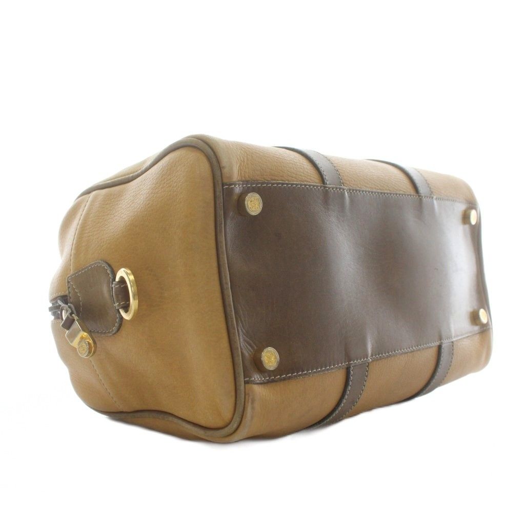 LOEWE ロエベ アナグラム レザー ボストンバッグ ブラウン系 50cm 楽天市場】LOEWE ロエベ アナグラム ボストンバッグ 旅行カバン
