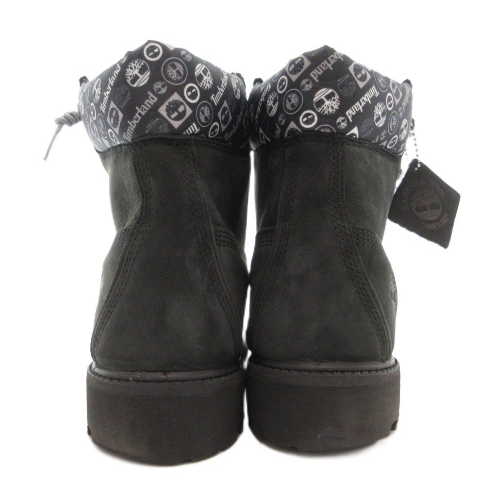  ティンバーランド Timberland 6インチ ム ウォータープルーフ ブーツ 26 cm シューズ ショート ロゴ ヌバックレザー 黒 ブラック A 7398 AE GY 18 ブーツ 革靴 靴