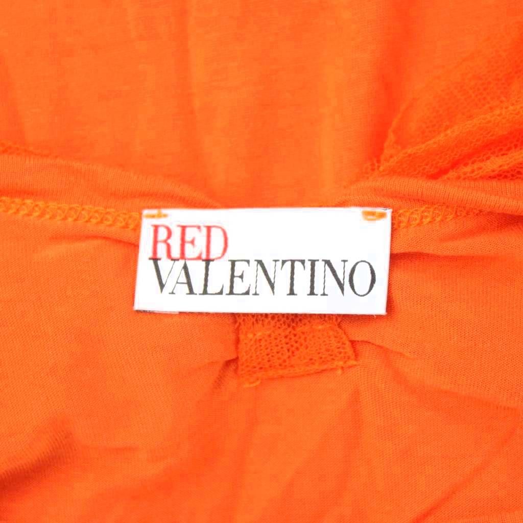 レッド ヴァレンティノ RED VALENTINO Tシャツ カットソー M オレンジ