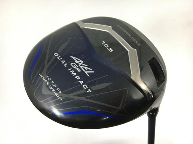 返品OK 【中古ゴルフクラブ】ツルヤゴルフ アクセル GF DUAL IMPACT