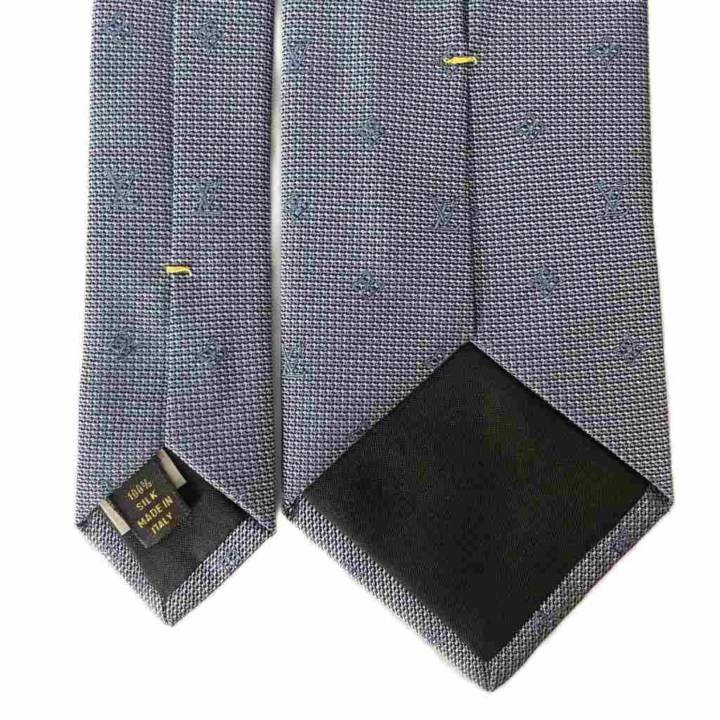 ルイヴィトン LOUIS VUITTON シルク ネクタイ ビジネス 総柄