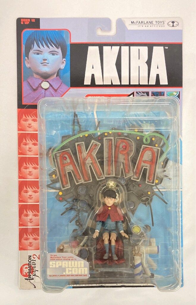 McFARLANE TOYS 3 D FROM JAPAN 02 AKIRA AND THRONE
