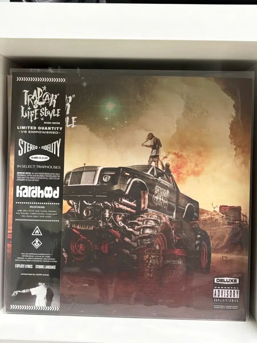 かじりつき trapstar lifestyle LP